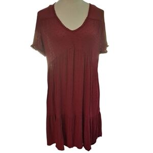 Knox Rose Boho Babydoll Dress – Size M